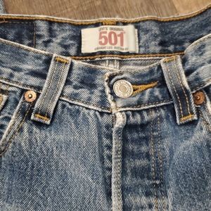 Vintage Levi's 501XX Denim Blue Jeans
